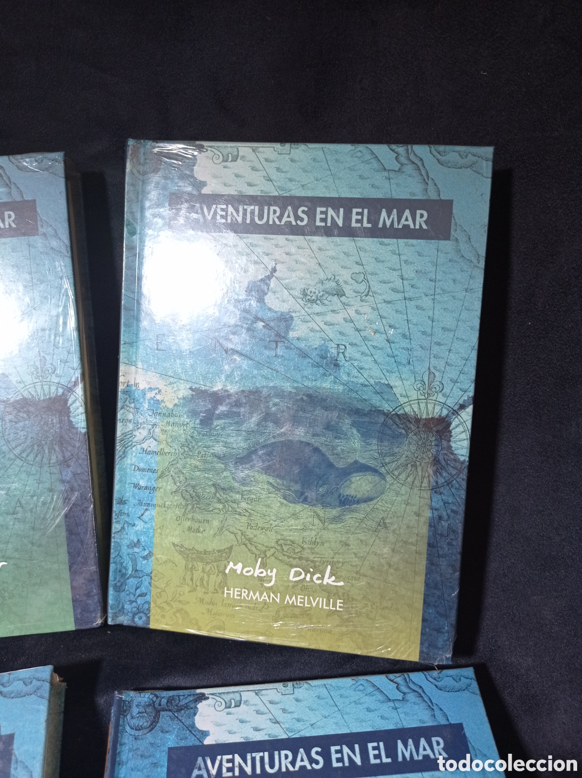 Libros: 4 LIBROS PRECINTADOS AVENTURAS EN EL MAR - Foto 3