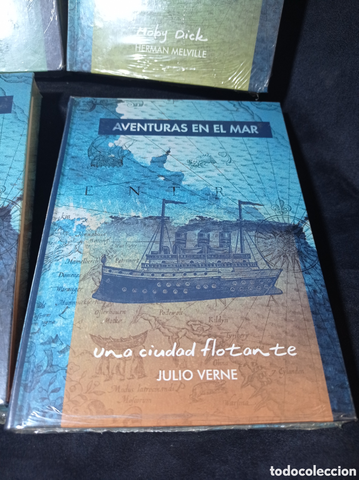 Libros: 4 LIBROS PRECINTADOS AVENTURAS EN EL MAR - Foto 5