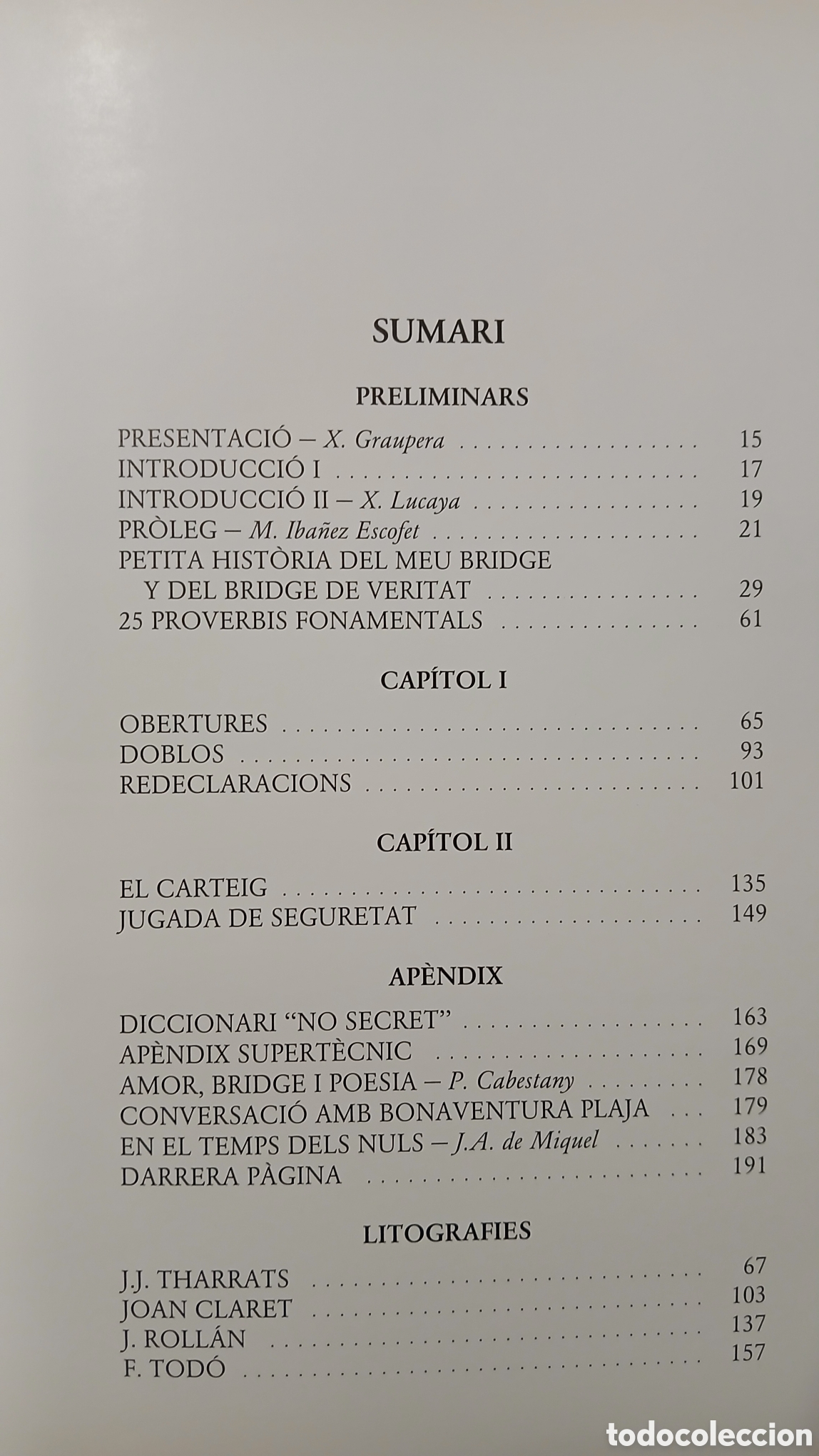 Libros: El meu bridge, amb dedicatoria - Foto 4