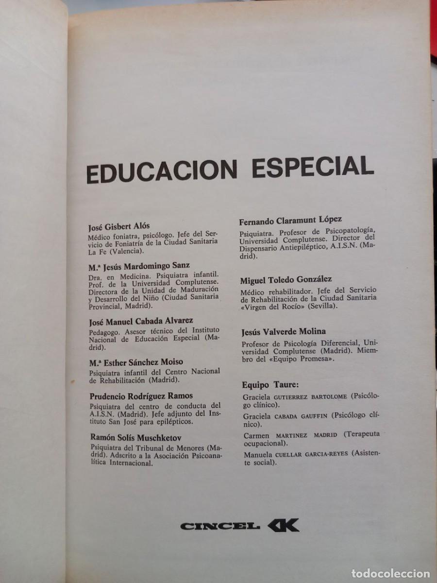 Libros: Educaci&oacute;n especial. - VV. AA.: - Foto 5