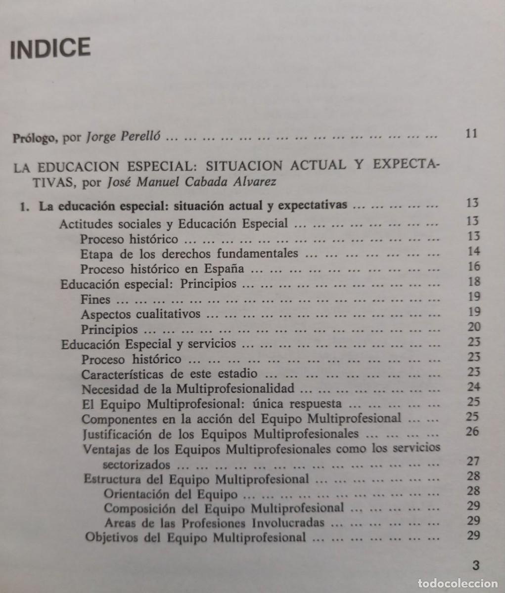 Libros: Educaci&oacute;n especial. - VV. AA.: - Foto 8