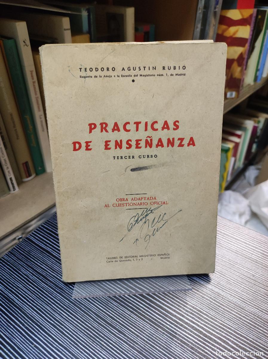 Libros: PR&Aacute;CTICAS DE ENSE&Ntilde;ANZA. TERCER CURSO. - RUBIO Teodoro Agust&iacute;n. - Foto 1