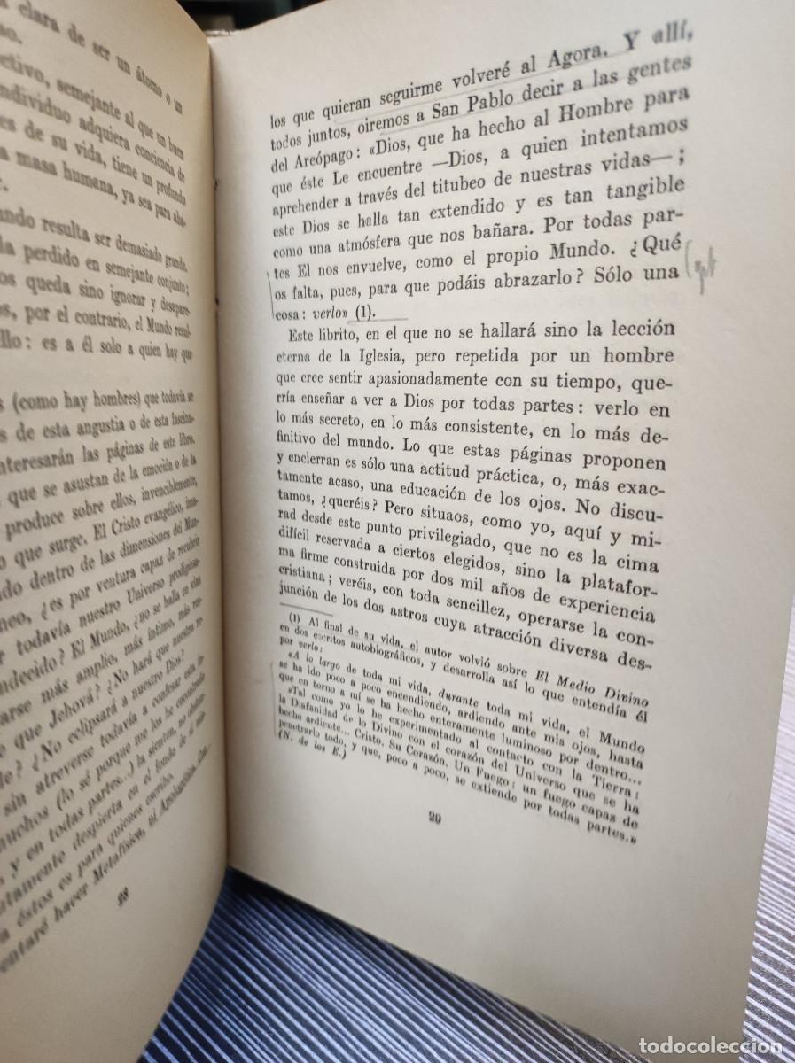 Libros: El medio Divino - Teilhard de Chardin, Pierre. - Foto 2