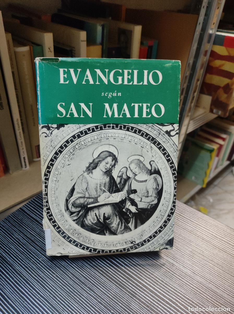 Libros: EVANGELIO SEGUN SAN MATEO - Foto 1