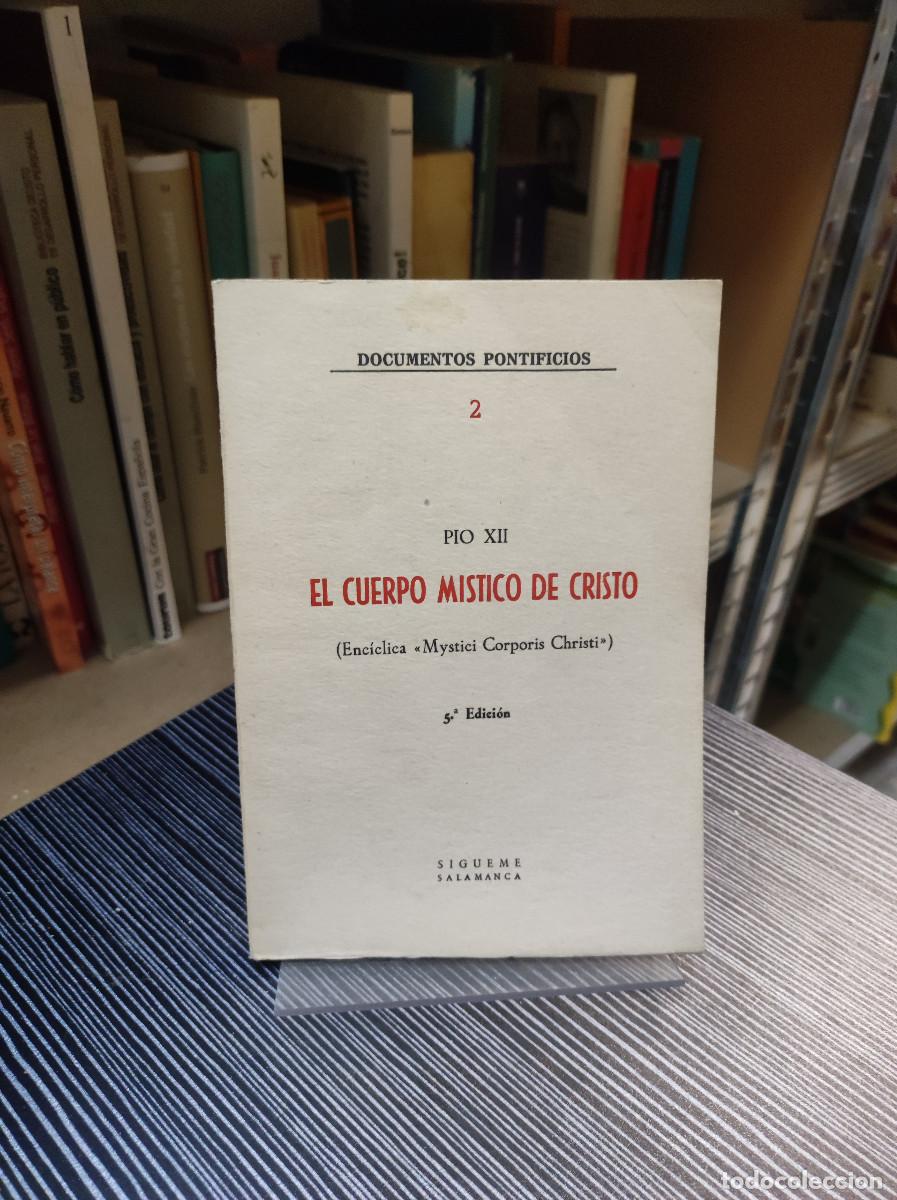 Libros: PIO XII EL CUERPO MISTICO DE CRISTO - Foto 1
