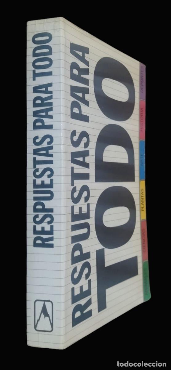 Libros: RESPUESTAS PARA TODO / THEODORE ROWLAND -ENTWISTLE. 1&ordf; EDICI&Oacute;N 1992. CASI COMO NUEVO.