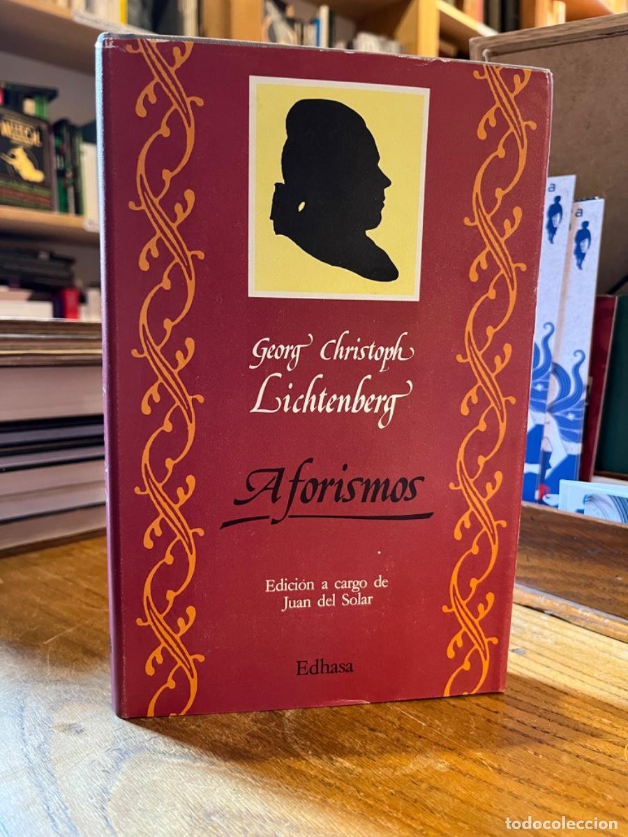 Libros: Aforismos - Georg Christoph Lichtenberg - Foto 1