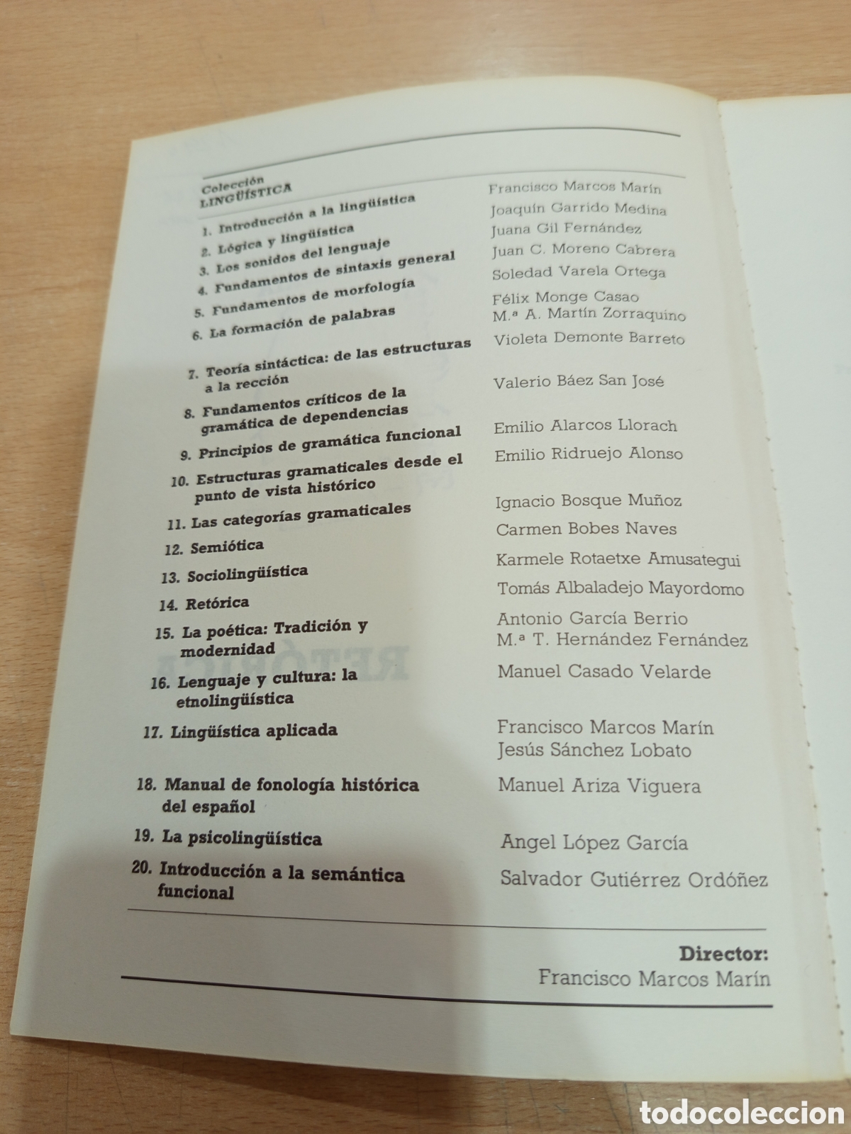 Libros: Ret&oacute;rica. Textos de apoyo. Ling&uuml;&iacute;stica. Tomas Albaladejo - Foto 3