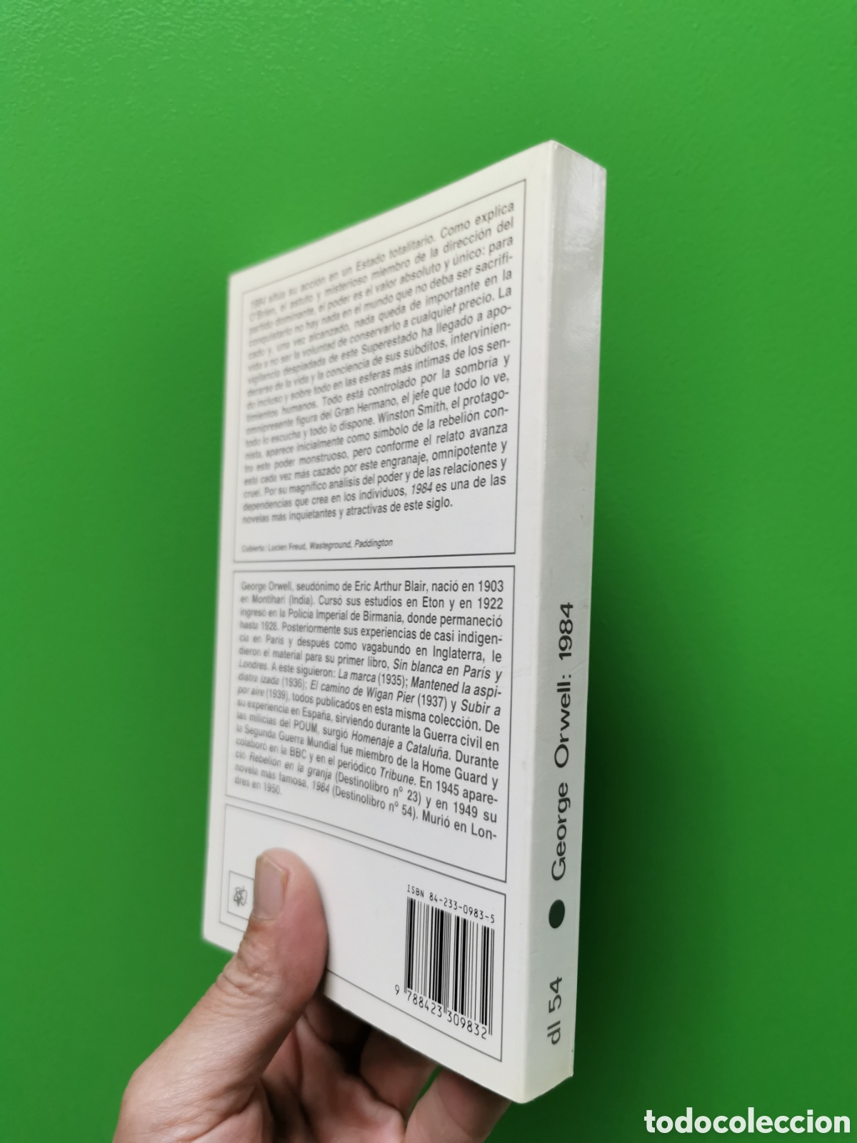 Libros: 1984 GEORGE ORWELL. DESTINO LIBRO. SIN LEER - Foto 2