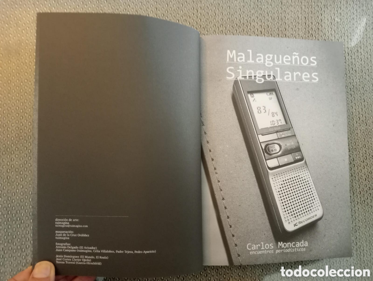 Libros: Malague&ntilde;os singulares / Carlos Moncada. - Foto 2