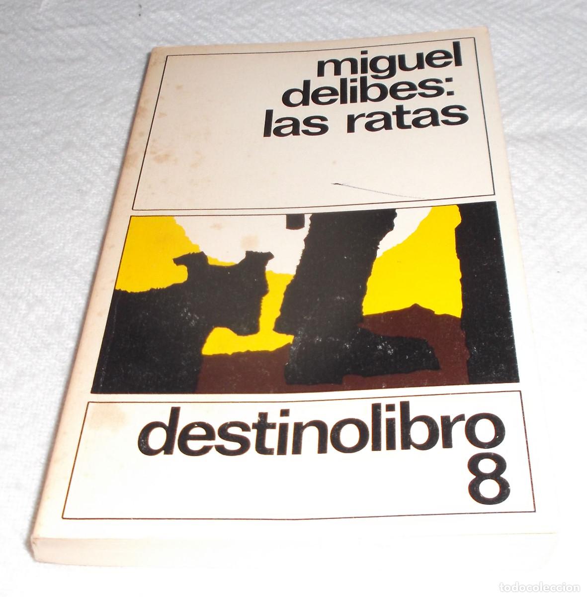 Libros: las ratas Miguel delibes destino libro 8 - Foto 2