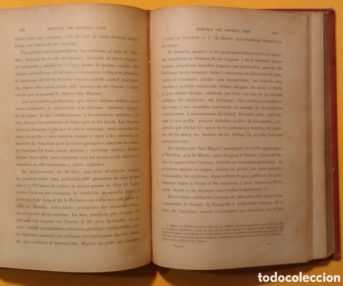 Libros: Historia del General D.Juan Prim - Foto 6