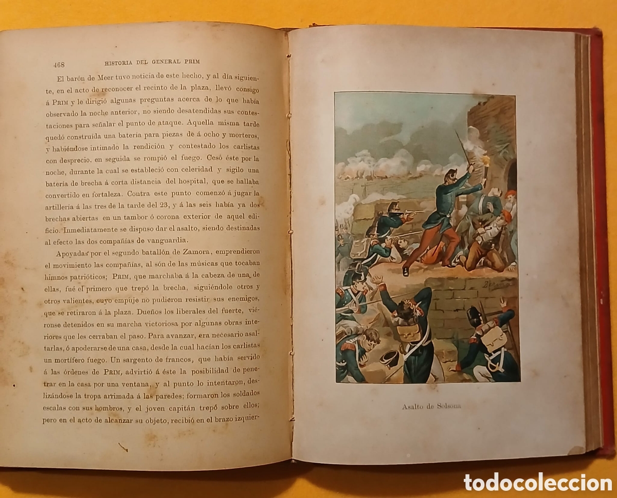 Libros: Historia del General D.Juan Prim - Foto 7