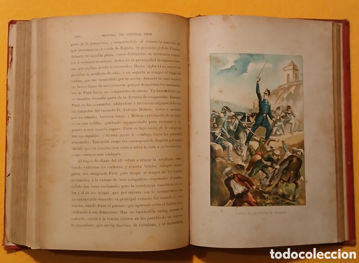 Libros: Historia del General D.Juan Prim - Foto 8