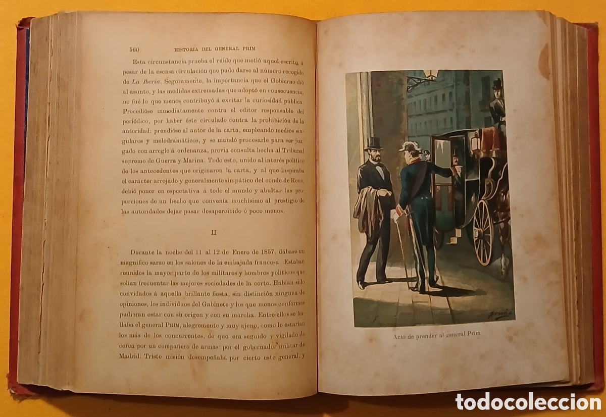 Libros: Historia del General D.Juan Prim - Foto 20