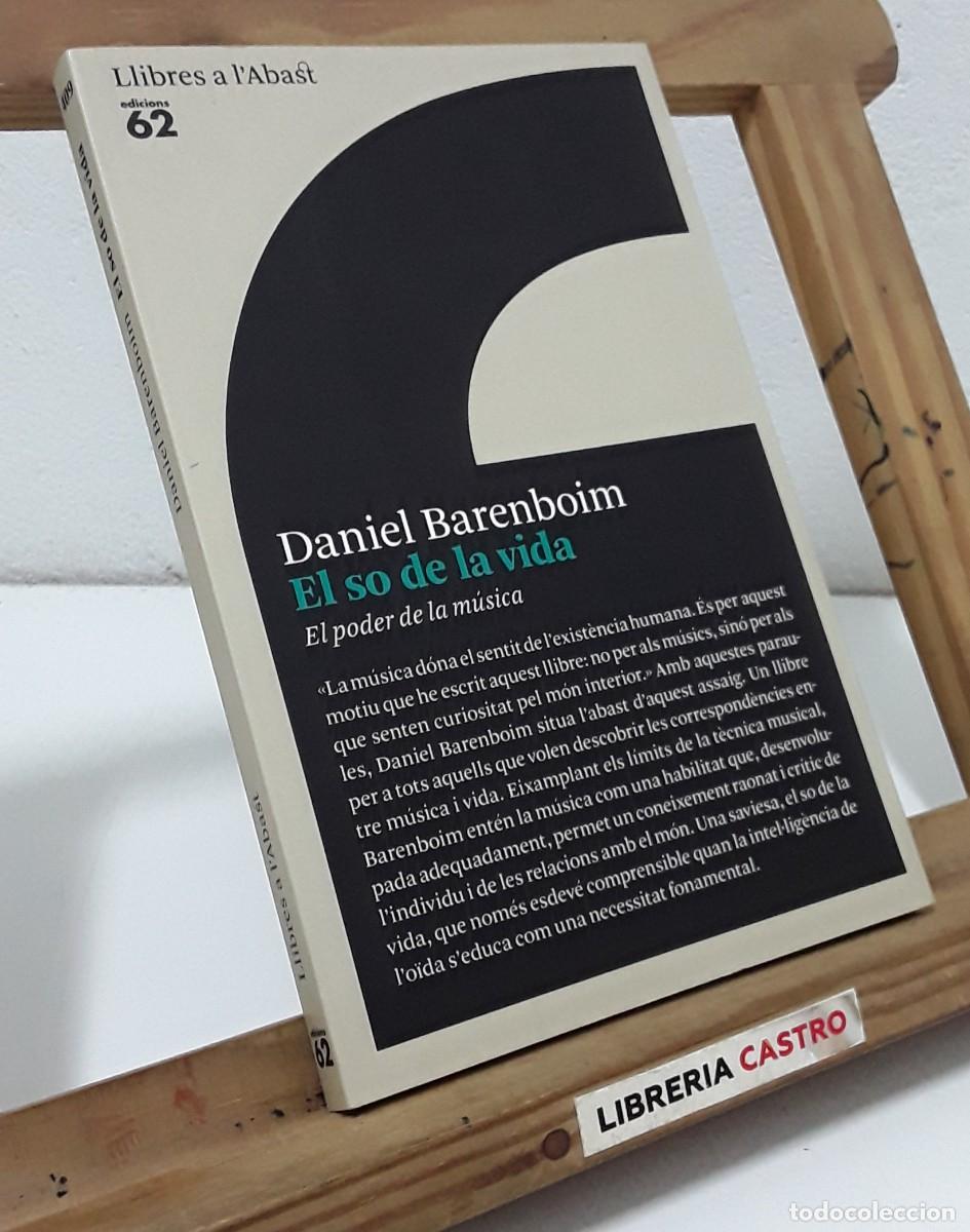 Libros: El so de la vida. El poder de la m&uacute;sica - Daniel Barenboim. - Foto 1