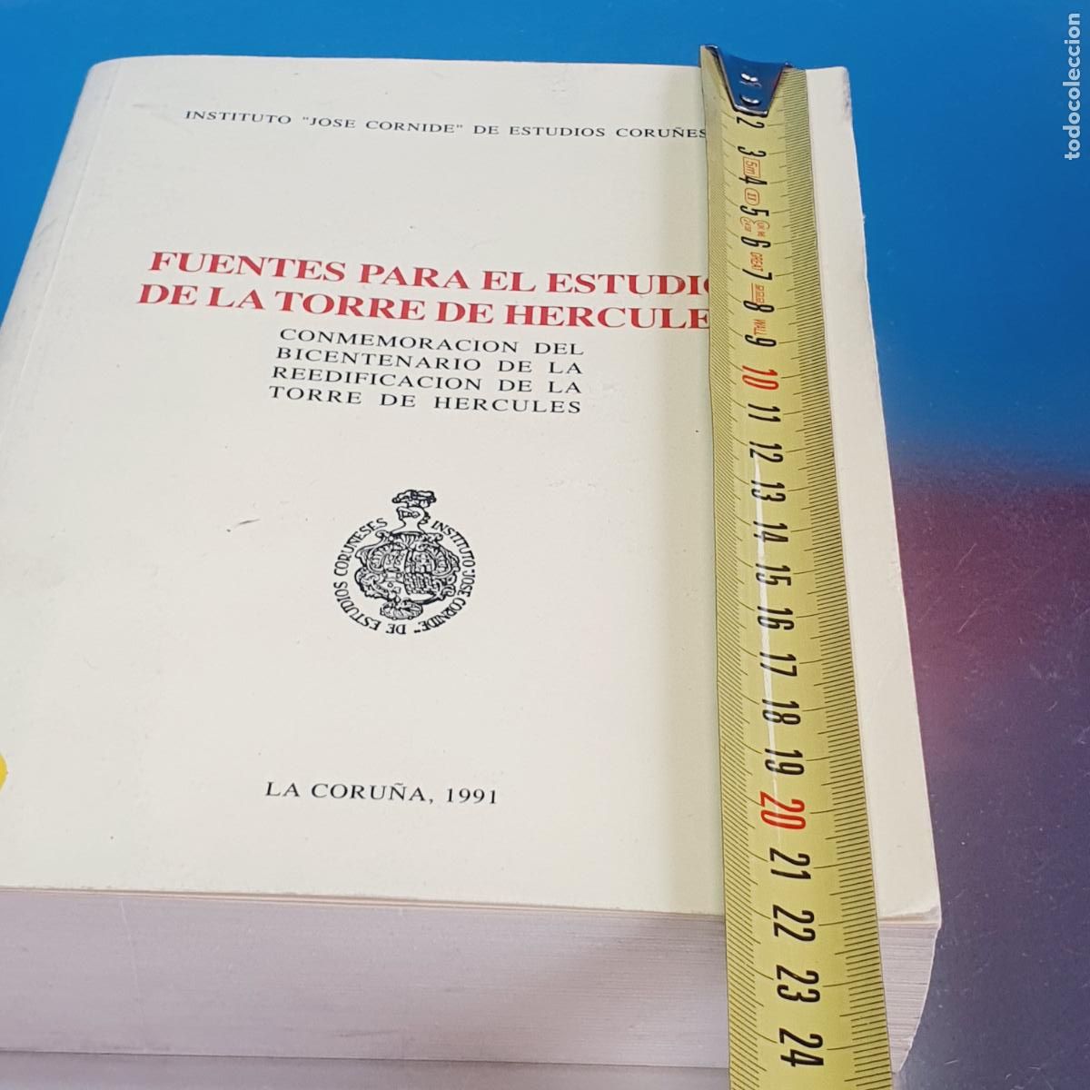 Libros: LIBRO-FUENTES PARA EL ESTUDIO DE LA TORRE DE H&Eacute;RCULES-1991-INSTITUTO JOS&Eacute; CORNIDE - Foto 15