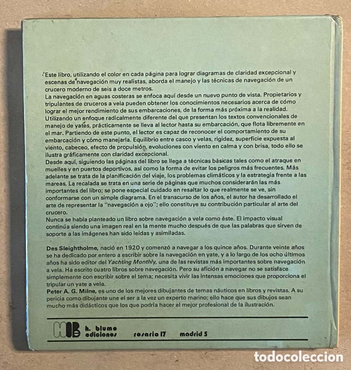 Libros: C&Oacute;MO NAVEGAR A VELA. J.D. SLEIGHTHOLME. HERMANN BLUME EDICIONES 1976. - Foto 6