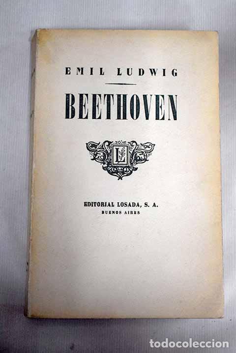 Libros: Beethoven: o la lucha con el destino.- Ludwig, Emil - Foto 1