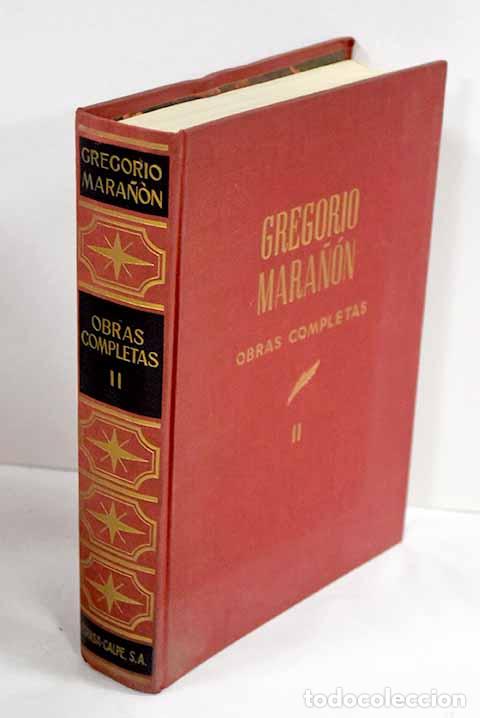 Libros: Obras completas, tomo II.- Mara&ntilde;&oacute;n, Gregorio - Foto 1