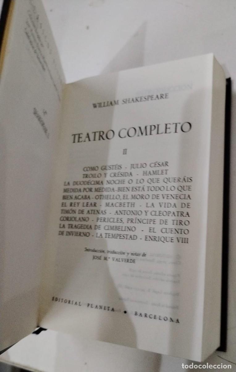Libros: Teatro completo II - William Shakespeare - Foto 2