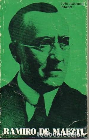 Libros: RAMIRO DE MAEZTU - Aguirre Prado,Luis - Foto 1