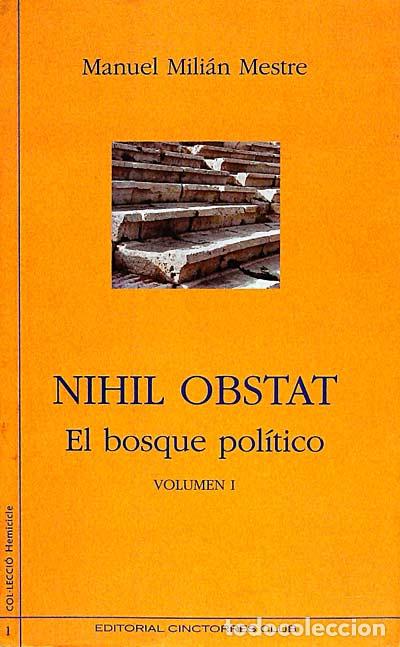 Libros: Nihil obstat. Volumen 1 - Milian Mestre, Manuel - Foto 1