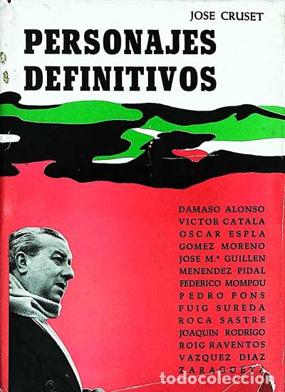 Libros: Personajes definitivos - Jose Cruset - Foto 1