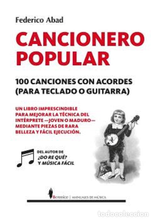 Libros: CANCIONERO POPULAR - ABAD, FEDERICO, - Foto 1
