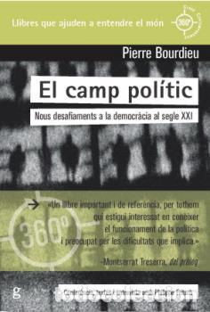 Libros: CAMP POLITIC, EL - BOURDIEU, PIERRE, - Foto 1