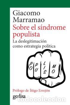 Libros: SOBRE EL S&Iacute;NDROME POPULISTA - MARRAMAO, GIACOMO, - Foto 1