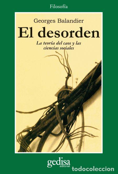 Libros: DESORDEN, EL - BALANDIER, GEORGES, - Foto 1