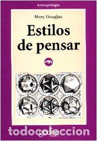 Libros: ESTILOS DE PENSAR - DOUGLAS, MARY, - Foto 1