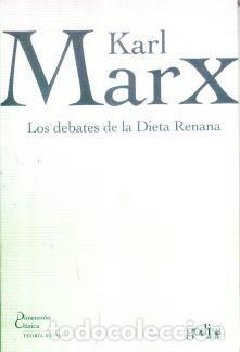 Libros: DEBATES DE LA DIETA RENANA, LOS - MARX, KARL, - Foto 1
