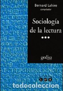 Libros: SOCIOLOGIA DE LA LECTURA - LAHIRE, BERNARD, - Foto 1