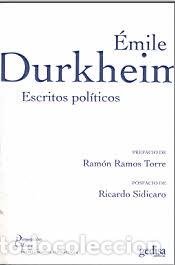 Libros: ESCRITOS POLITICOS - DURKHEIM, EMILE, - Foto 1