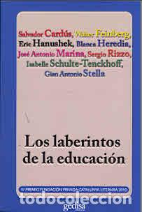 Libros: LABERINTOS DE LA EDUCACION ,LOS - CARDUS, SALVADOR, - Foto 1