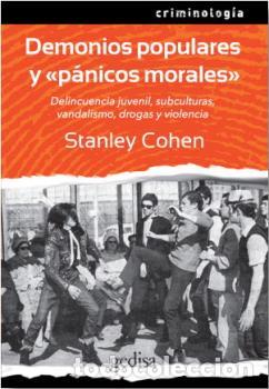 Libros: DEMONIOS POPULARES Y P&Aacute;NICOS MORALES - COHEN, STANLEY, - Foto 1
