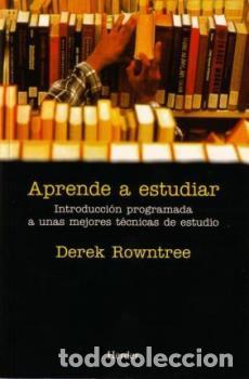 Libros: APRENDE A ESTUDIAR - ROWNTREE, DEREK, - Foto 1