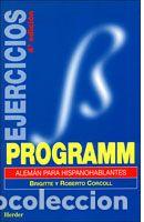 Libros: ALEMAN EJERCICIOS PROGRAMM - CORCOLL, ROBERTO., - Foto 1