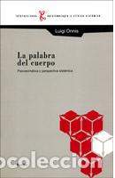 Libros: PALABRA DEL CUERPO, LA - ONNIS, LUIGI, - Foto 1