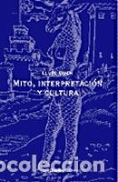Libros: MITO, INTERPRETACION Y CULTURA - DUCH, LLUIS, - Foto 1