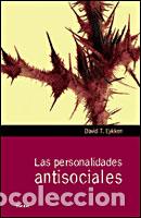 Libros: PERSONALIDADES ANTISOCIALES, LAS - LYKKEN, DAVID, T., - Foto 1