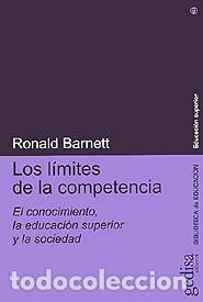 Libros: LIMITES DE LA COMPETENCIA, LOS - BARNETT, RONALD, - Foto 1