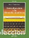 Libros: INTRODUCCION A LA FILOSOFIA ANALITICA - TUGENDHAT, ERNST, - Foto 1