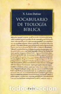 Libros: VOCABULARIO DE TEOLOGIA BIBLICA - LEON-DUFOUR, XAVIER, - Foto 1