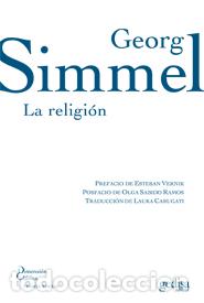 Libros: RELIGI&Oacute;N, LA - SIMMEL, GEORG, - Foto 1