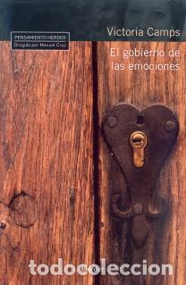 Libros: GOBIERNO DE LAS EMOCIONES, EL - CAMPS, VICTORIA, - Foto 1