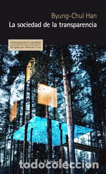 Libros: SOCIEDAD DE LA TRANSPARENCIA, LA - HAN, BYUNG-CHUL, - Foto 1