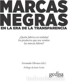 Libros: MARCAS NEGRAS - OLIVARES, FERNANDO, - Foto 1